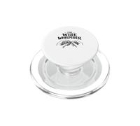 The Wire Whisperer Funny Wire Wrapping Jewelry Maker Shirt PopSockets PopGrip for MagSafe