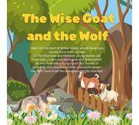 The Wise Goat and the Wolf: A Fun Coloring Book for Happy Little Hands