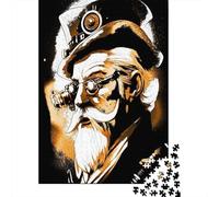 The Wise Under The Steam Hat Jigsaw Puzzles for Adults Kids Interesting Puzzles 1000 Pieces Educational Games Home Decoration Gifts 1000pcs (75x50cm)