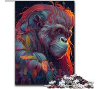 The Wise Urang Utan 1000-Piece Jigsaw Puzzle Jigsaw Puzzles Challenging Brain Teaser - Relaxing Toy for Teenagers size 50x75cm