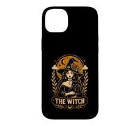 The Witch Black Cat Tarot Gothic Halloween Moon Women Girls Case for iPhone 14 Plus