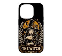 The Witch Black Cat Tarot Gothic Halloween Moon Women Girls Case for iPhone 14 Pro