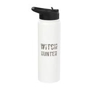 The Witch Hunter Design in Nice Font for Witch Hunters Stainless Steel Insulated Water Bottle