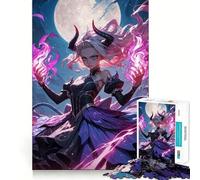 The Witch Jigsaw Puzzles 1000 Pieces for Teenagers Strong Logic Toy Home Activity Clear Edge Cherished Gift (50x75cm)