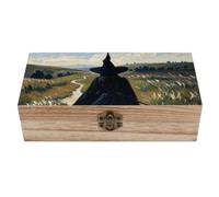 The Witch of Darkness Large Wooden Keepsake Box, Memory Box for Home