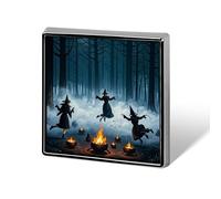 The Witch of The Forest Lapel Pin for Men Brooches And Pins for Women Square Metal Badge for Shirts, Jackets, Hats | Durable Fashion Accessory & Gift for Men, Women, Events