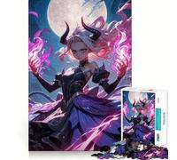 The Witch Puzzles for Adults 1000 Pieces Brain Challenge Toy Calm Mind Clear Cut Art Collection Piece (38x26cm)