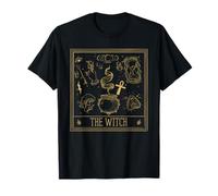 The Witch Tarot Card Mystical Witchy Occult Magical Wiccan T-Shirt