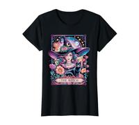 The Witch Tarot Card Value Graphic T-Shirt, Women, Black, XL