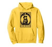 The Witch Tarot Card Vintage Mystical Occult Witchy Pullover Hoodie