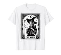 The Witch Tarot Card Vintage Mystical Occult Witchy T-Shirt
