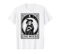 The Witch Tarot Card Vintage Mystical Occult Witchy T-Shirt