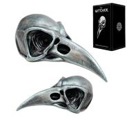 The Witcher 3 Crystal Skull Scaled Collectible Resin Prop Replica in Silver The Witcher Silver