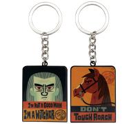 The Witcher and Roach Keyring