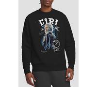 The Witcher - Ciri Graffiti Sweatshirt, Black | Size: Large The Witcher Black L