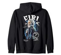 The Witcher Ciri Graffiti Zip Hoodie