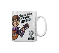 The Witcher Coffee Mug Toss a Coin Design 11oz/315ml Ceramic