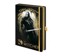 The Witcher Forest Hunt Premium A5 Notebook Black/gold (One Size)