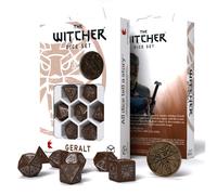 The Witcher Geralt Roach’s Companion Dice Set RPG 8pc Brown Q-Workshop