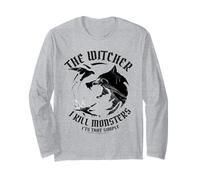 The Witcher I Kill Monsters Long Sleeve T-Shirt