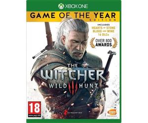 THE WITCHER III (3) WILD HUNT - GAME OF THE YEAR EDITION XBOX ONE GAME