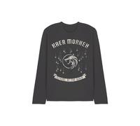 The Witcher Kaer Morhen Medallion Tree Long Sleeve T-Shirt, Charcoal in Grey | Size: Small The Witcher Grey S
