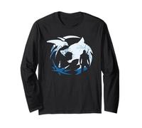 The Witcher Logo Silhouette Long Sleeve T-Shirt