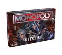 Winning Moves The Witcher Monopoly Board Game optimal for 2-6 players and makes a gift for fans aged 18 and up