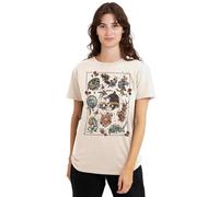 The Witcher Monster Tattoo Flash Ladies T Shirt, Natural, XXX-Large