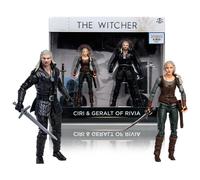 The Witcher Netflix: Ciri & Geralt of Rivia (Season 3) 2-Pack 7-Inch Figures