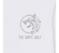 The Witcher The White Wolf Unisex T-Shirt - White - XXL