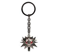 The Witcher - Wolf School Emblem 3D - Keychain - grey - Onesize - Metal Onesize