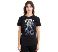 The Witcher Women's Ciri Graffiti Ladies T Shirt, Black, S