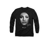 The Witcher - Yennefer Face Long Sleeve T-Shirt, Black | Size: Medium The Witcher Black M