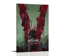 The WitcherWaterproof And Stain Resistant Decorative Paintings Living Room Bedroom, Office Hanging Paintings Free Framing High-definition Posters Creative Home DecorFrame-style20x30inch(50x75cm)