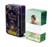 The WITCHES WISDOM Tarot - 10.2x6cm, Premium Blue Core, Gold Foil, Packaged in Elegant Tin Box