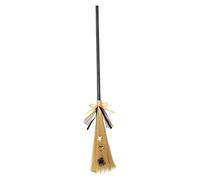 The Witch's Broom | Halloween Decoration With Reusable Flying Broom Stick For Witch | Cosplay Witch Broom Child Adult Broom Props Party Supplies For Decoration C