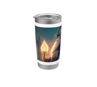 The Wizard Knight Hero with Courage and Magic Stainless Steel Insulated Tumbler
