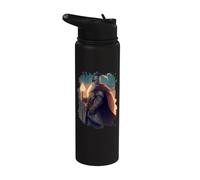 The Wizard Knight Hero with Courage and Magic Stainless Steel Insulated Water Bottle