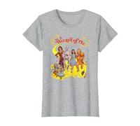 The Wizard of Oz Classic Brick Road T-Shirt, Women, Heather Grey, Small