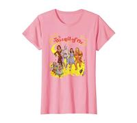 The Wizard of Oz Classic Brick Road T-Shirt, Women, Pink, X-Small