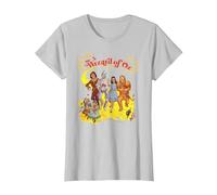 The Wizard of Oz Classic Brick Road T-Shirt, Women, Silver Grey, X-Large