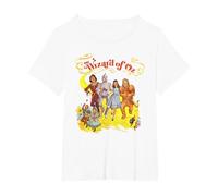 The Wizard of Oz Classic Brick Road T-Shirt, Women's Plus, White, 3X