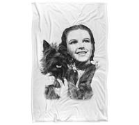 The Wizard Of Oz Dorothy And Toto Soft Touch Blanket Multicoloured (147Cm X 91Cm)
