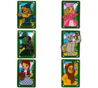 The Wizard of Oz Emerald City Mystery Enamel Pin Blind Box Series, Dorothy, Glinda, Wicked Witch, Tinman, Scarecrow, or Cowardly Lion