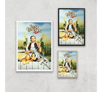 The Wizard Of Oz Giclee Art Print - A2 - White Frame