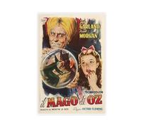 The Wizard of Oz Iconic Vintage Movie Poster 3 Canvas Poster Wall Art Decor Print Picture Paintings for Living Room Bedroom Decoration 08x12inch(20x30cm)