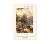 The Wizard of Oz Iconic Vintage Movie Poster Canvas Poster Bedroom Decor Landscape Office Room Decor Gift 20x30inch(50x75cm)