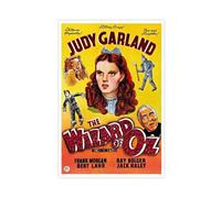 The Wizard of Oz Judy Girlande Film Poster Canvas Poster Wall Art Decor Print Picture Paintings for Living Room Bedroom Decoration Unframe-style 24x36inch(60x90cm)