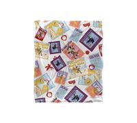 The Wizard Of Oz Officially Licensed Silky Touch Super Soft Throw Blanket 152 x 127 cm Warner Brothers White One Size